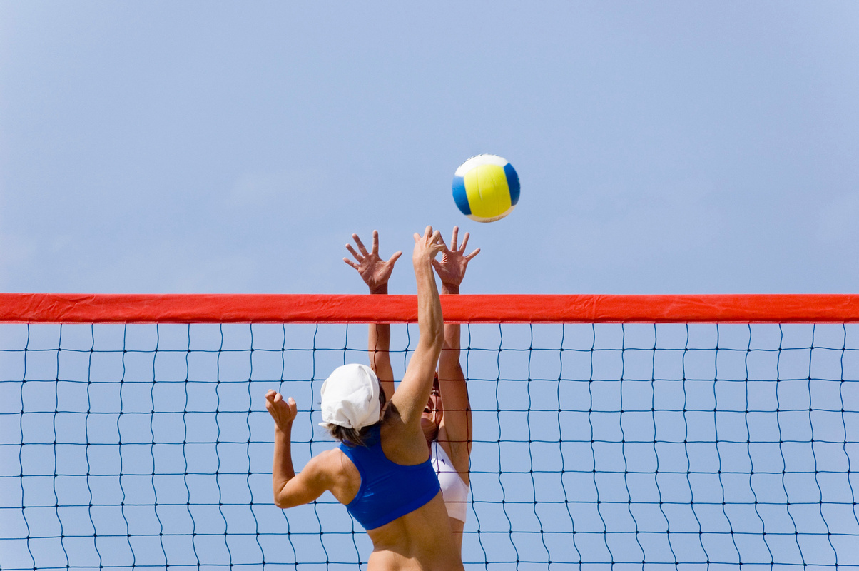 Volleyball in Beach